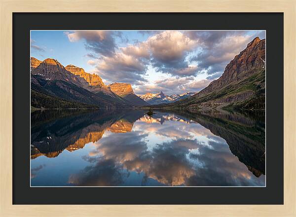 Majestic Mountain Reflections