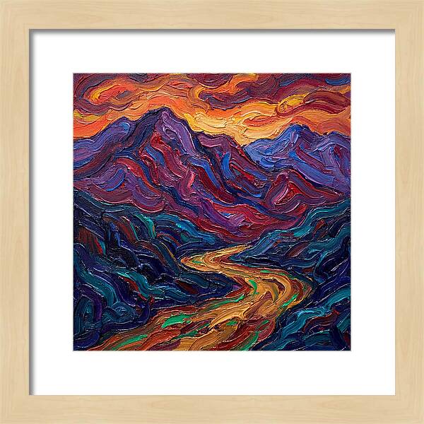 Majestic Mountain Sunset