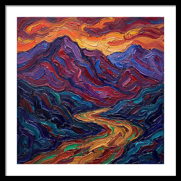 Majestic Mountain Sunset