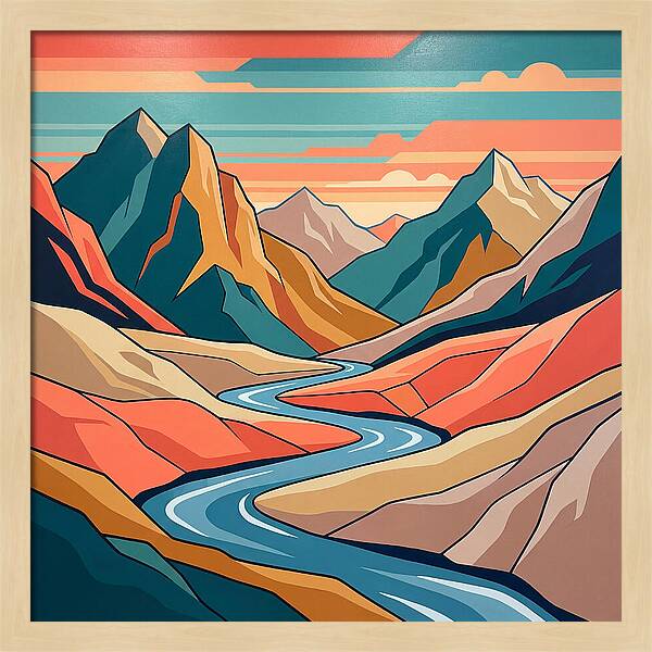 Majestic Mountain Tranquility