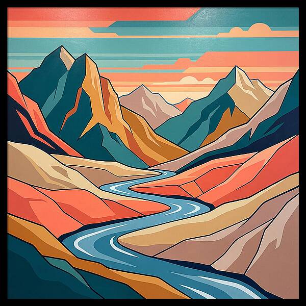 Majestic Mountain Tranquility