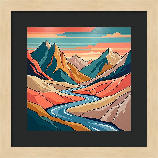 Majestic Mountain Tranquility