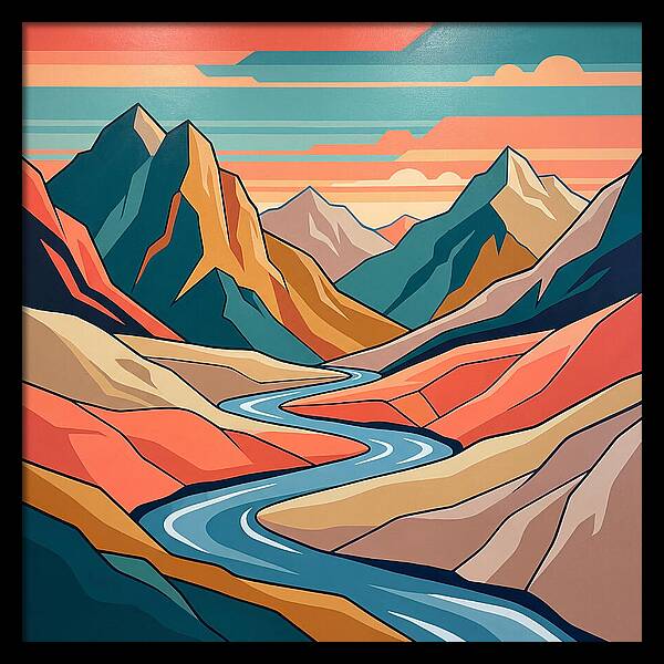 Majestic Mountain Tranquility