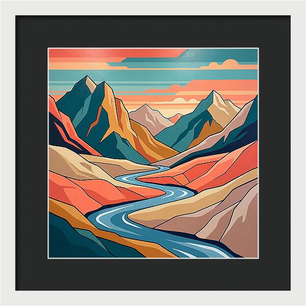 Majestic Mountain Tranquility
