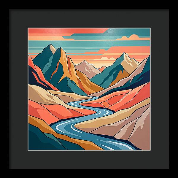Majestic Mountain Tranquility