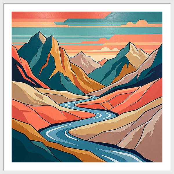 Majestic Mountain Tranquility