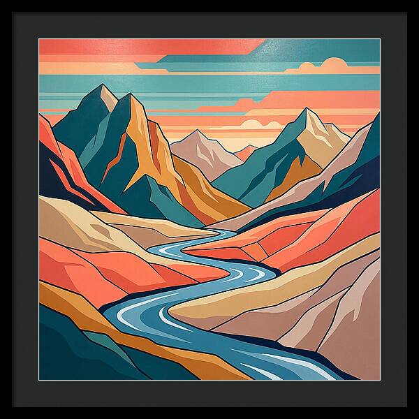 Majestic Mountain Tranquility