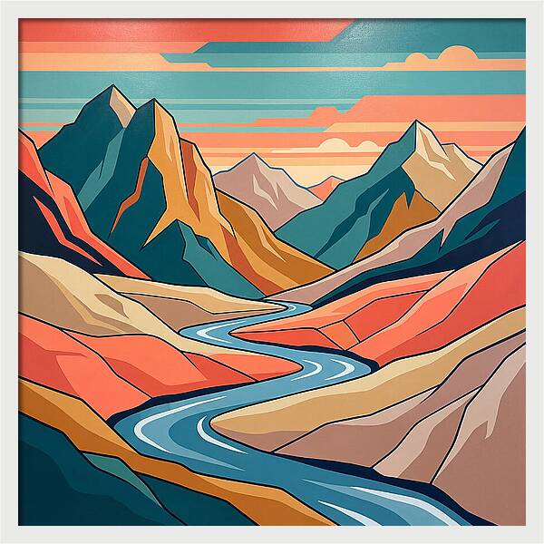 Majestic Mountain Tranquility