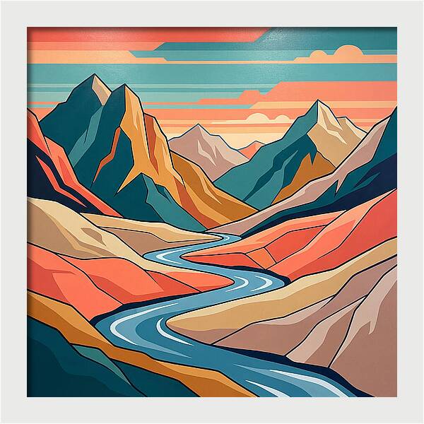 Majestic Mountain Tranquility