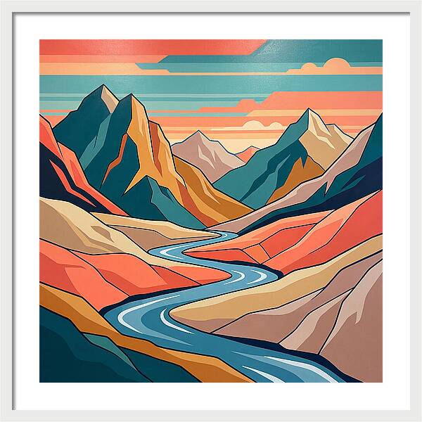 Majestic Mountain Tranquility