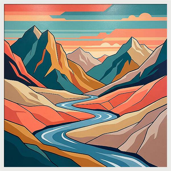 Majestic Mountain Tranquility