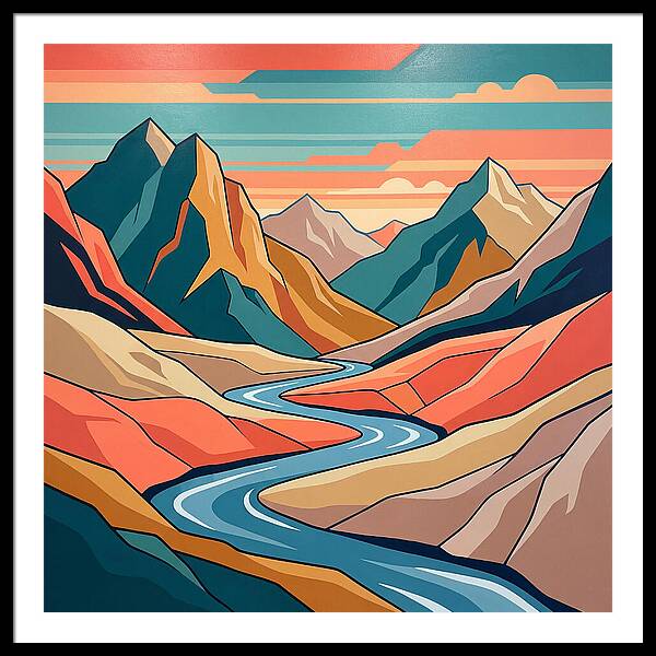 Majestic Mountain Tranquility