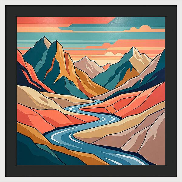 Majestic Mountain Tranquility