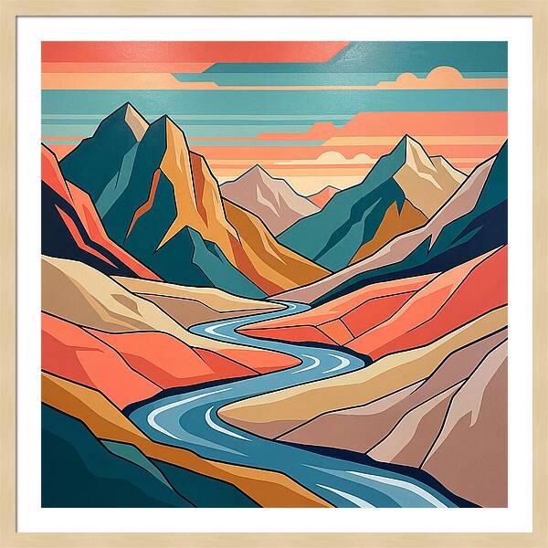 Majestic Mountain Tranquility