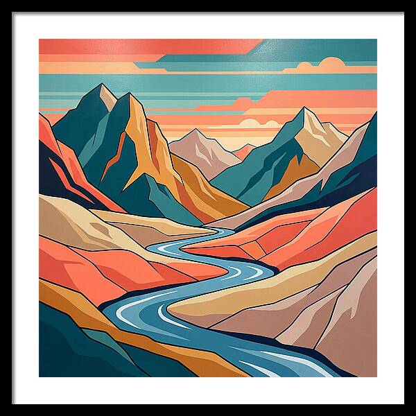 Majestic Mountain Tranquility