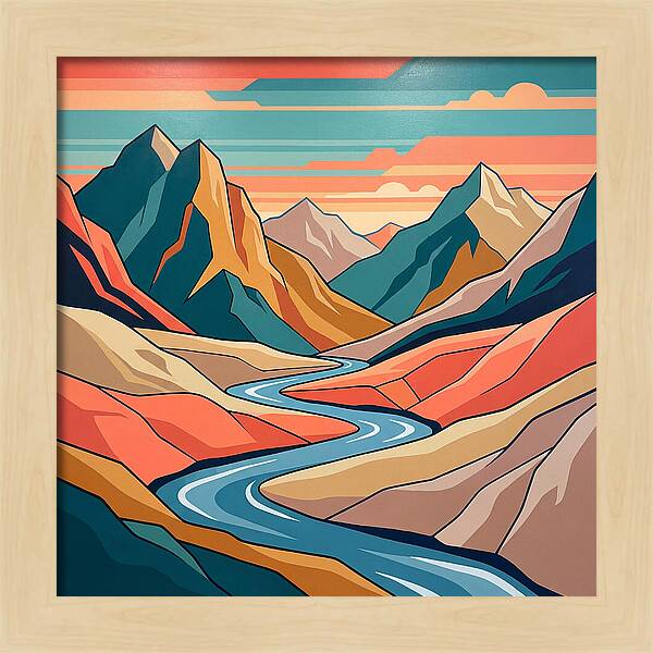 Majestic Mountain Tranquility