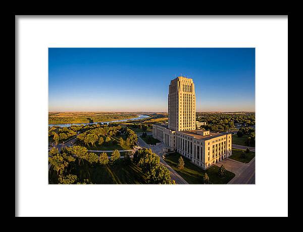 Majestic North Dakota Capitol