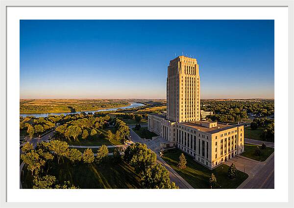 Majestic North Dakota Capitol