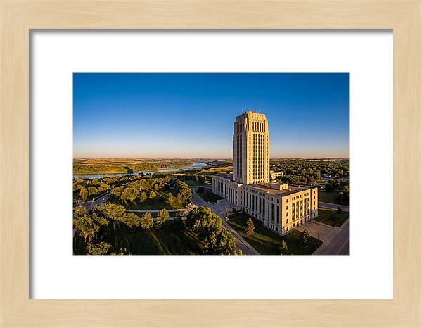 Majestic North Dakota Capitol