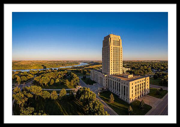 Majestic North Dakota Capitol