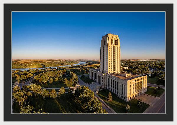 Majestic North Dakota Capitol