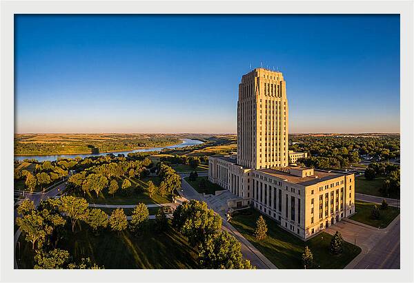 Majestic North Dakota Capitol