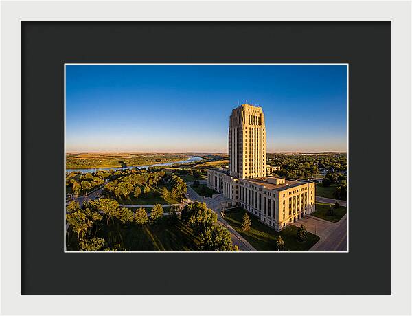 Majestic North Dakota Capitol