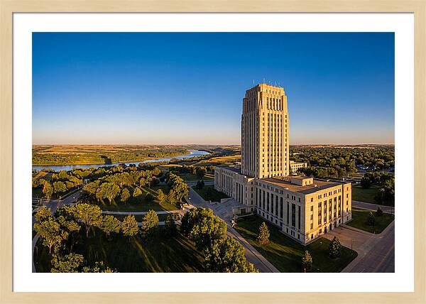 Majestic North Dakota Capitol