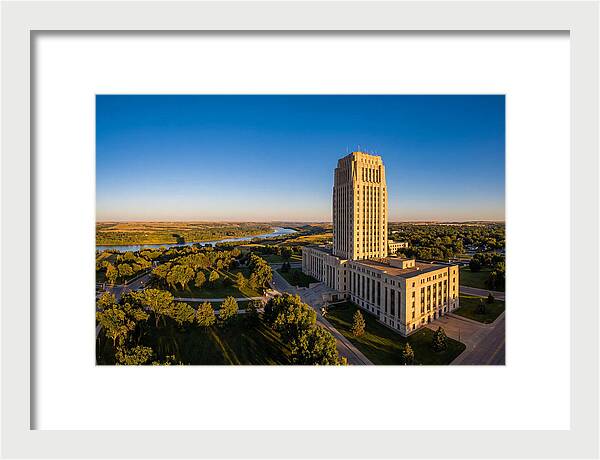 Majestic North Dakota Capitol