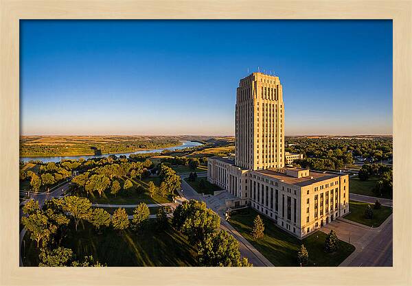 Majestic North Dakota Capitol