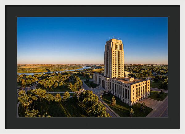 Majestic North Dakota Capitol