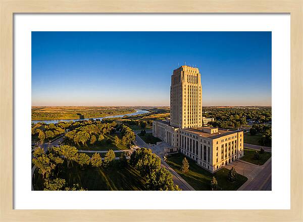 Majestic North Dakota Capitol