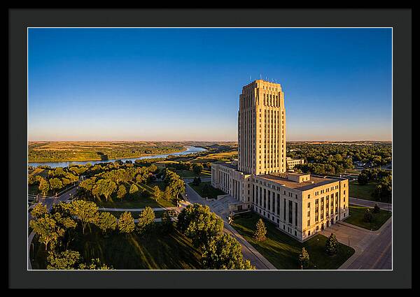 Majestic North Dakota Capitol