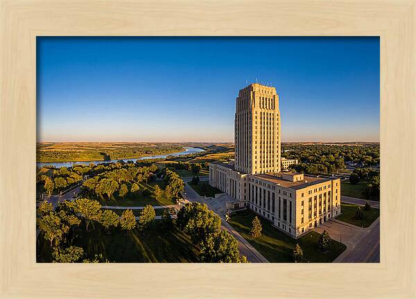 Majestic North Dakota Capitol