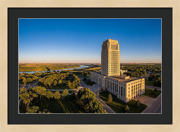 Majestic North Dakota Capitol