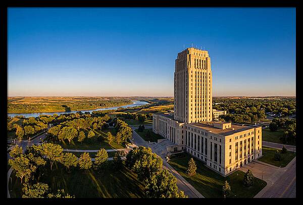 Majestic North Dakota Capitol
