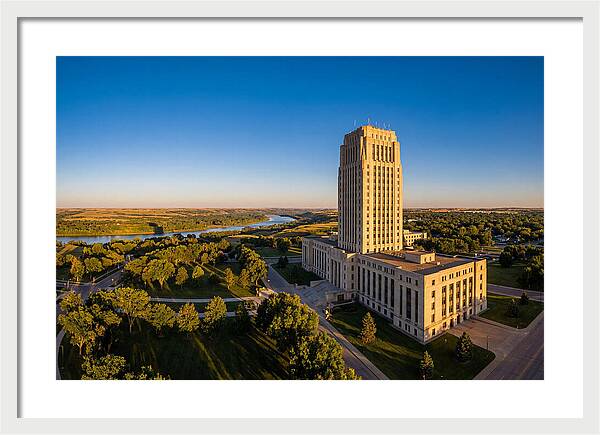 Majestic North Dakota Capitol