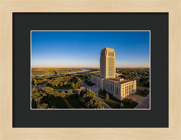 Majestic North Dakota Capitol