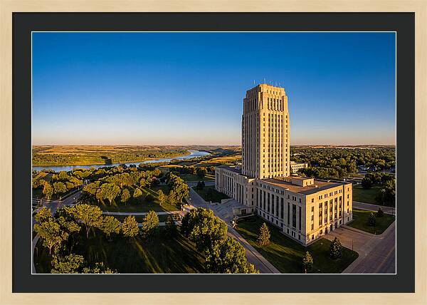 Majestic North Dakota Capitol