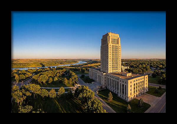 Majestic North Dakota Capitol