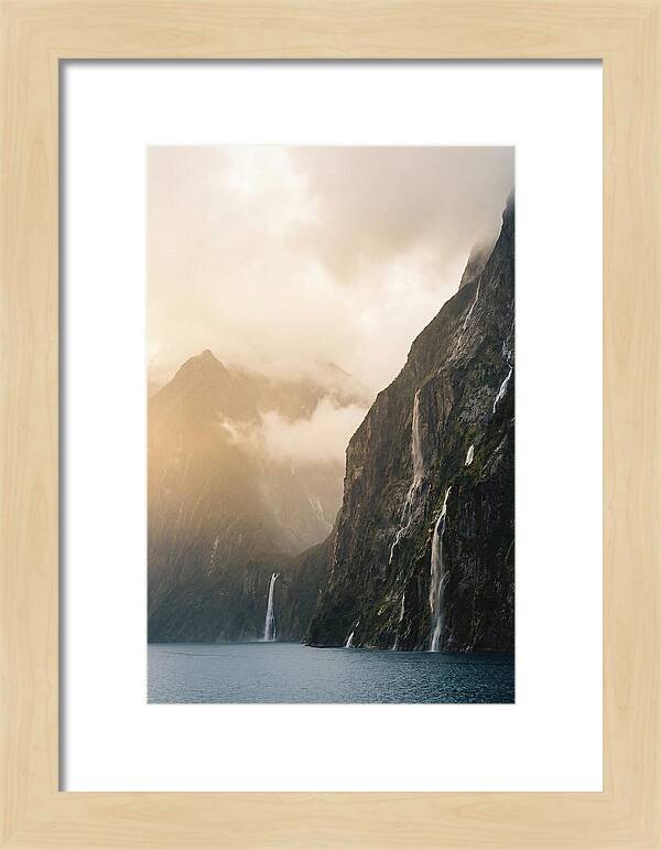 Majestic Norwegian Fjord Cascade
