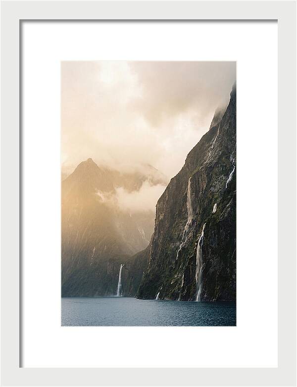 Majestic Norwegian Fjord Cascade