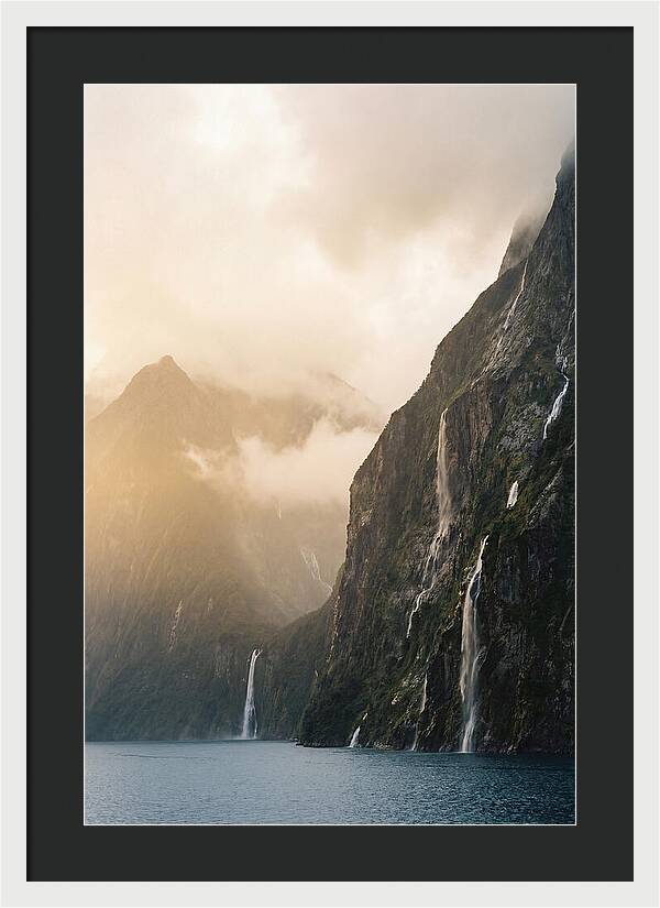 Majestic Norwegian Fjord Cascade