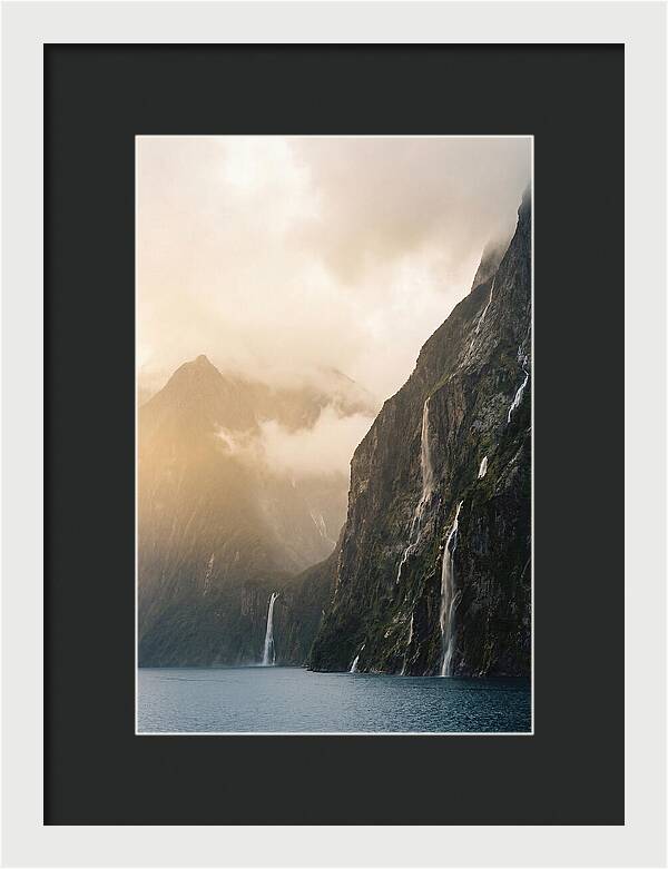 Majestic Norwegian Fjord Cascade