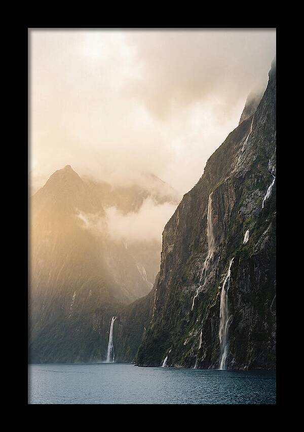 Majestic Norwegian Fjord Cascade