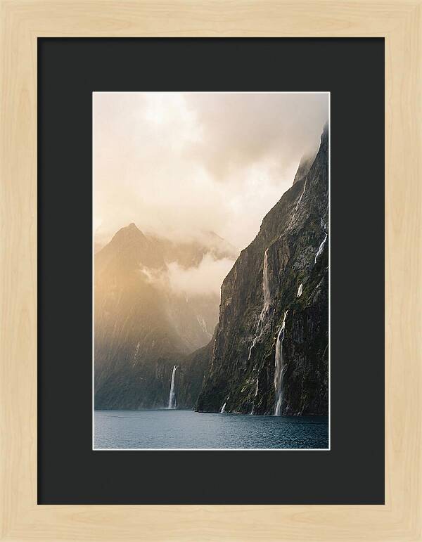 Majestic Norwegian Fjord Cascade