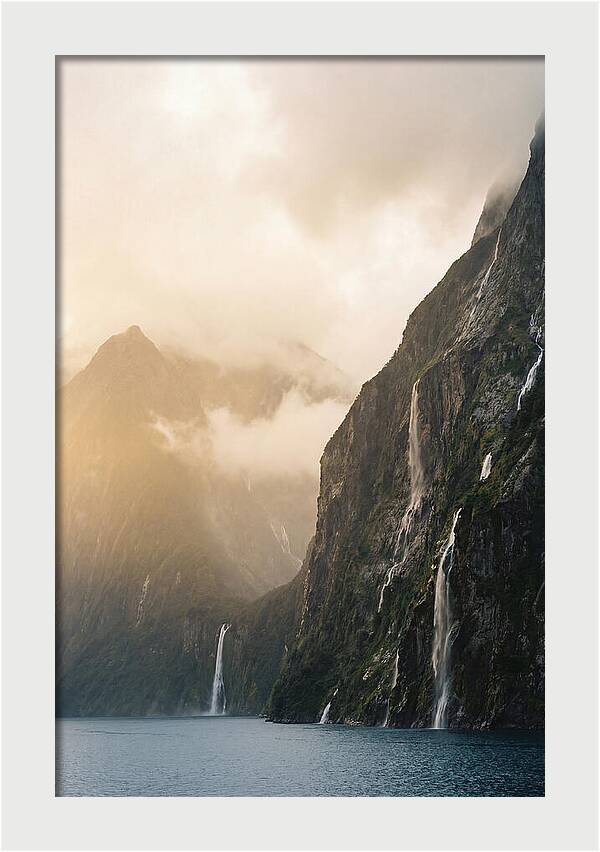 Majestic Norwegian Fjord Cascade
