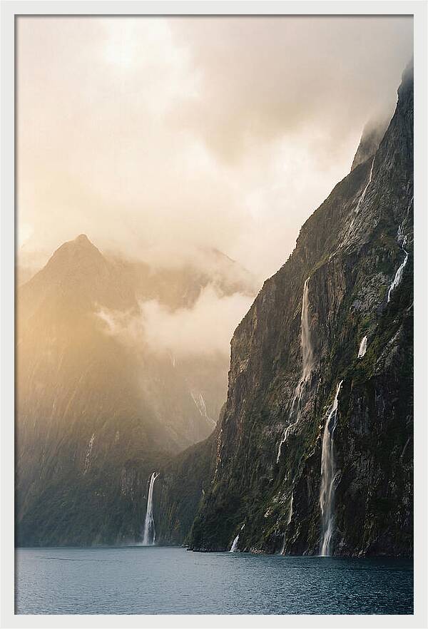 Majestic Norwegian Fjord Cascade