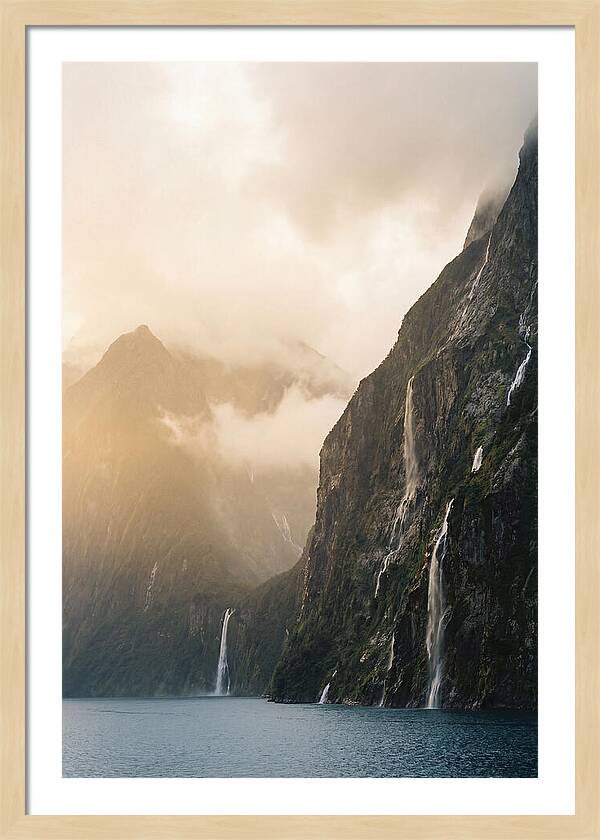 Majestic Norwegian Fjord Cascade