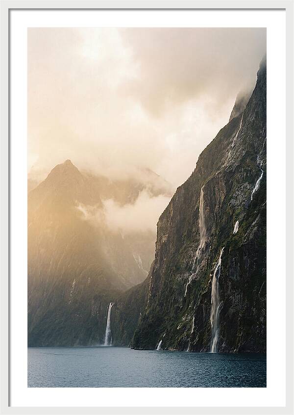 Majestic Norwegian Fjord Cascade